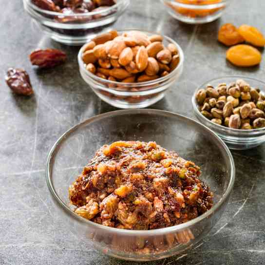 Spiced Fruit and Nut Conserve