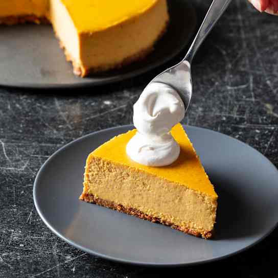 Spiced Pumpkin Cheesecake