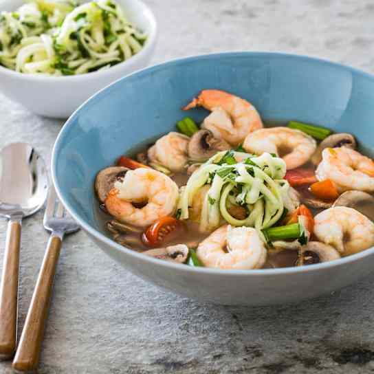 Slow-Cooker Spicy Thai Shrimp Soup