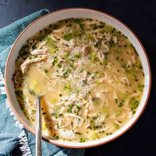 Spicy Turkey and Jasmine Rice Soup