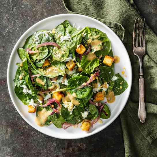 Springtime Spinach Salad