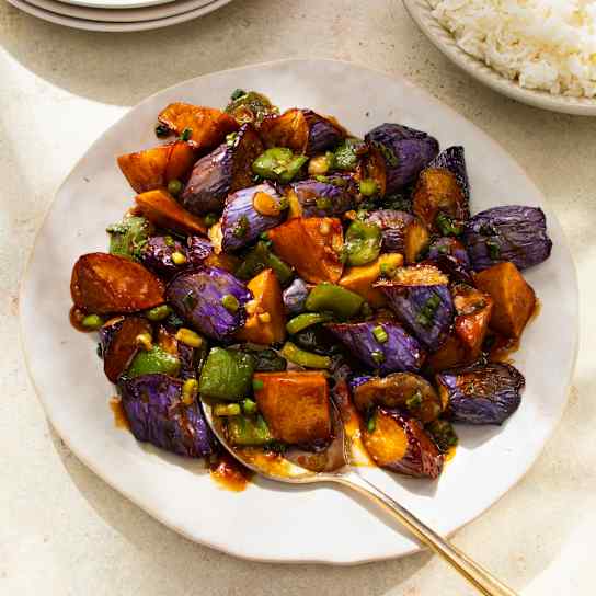 Stir-Fried Three Treasures (Di San Xian)