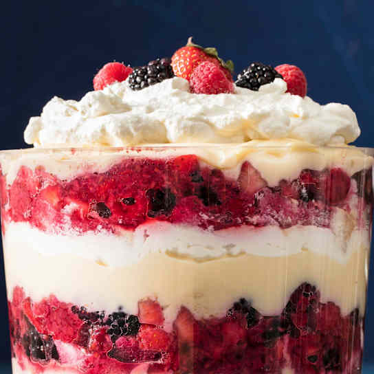 Summer Berry Trifle