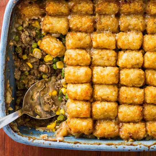 Tater Tot Hotdish
