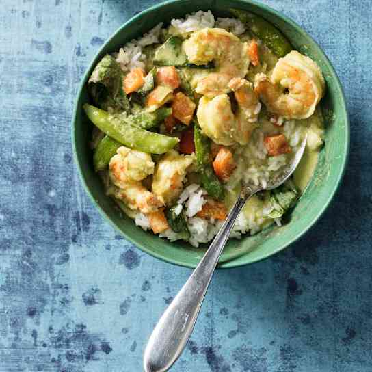 Thai Shrimp Curry for Instant Pot Ace Blender