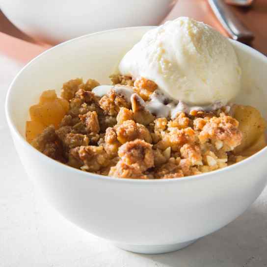 Quick Dutch Apple Crisp