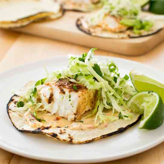 Slow-Cooker California-Style Fish Tacos
