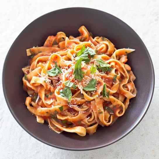 Tomato-Brown Butter Sauce