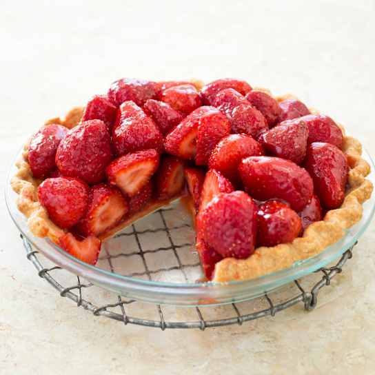 Gluten-Free Fresh Strawberry Pie