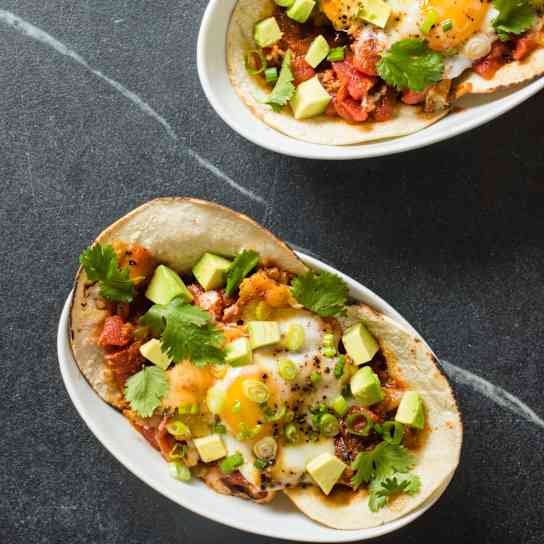 Slow-Cooker Huevos Rancheros