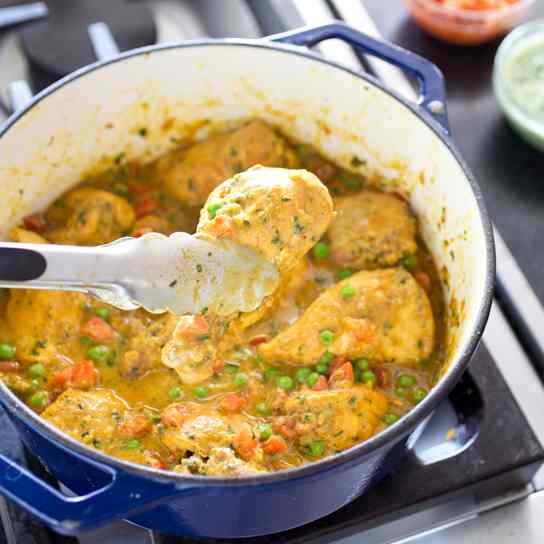 One-Pot Indian-Style Chicken Curry