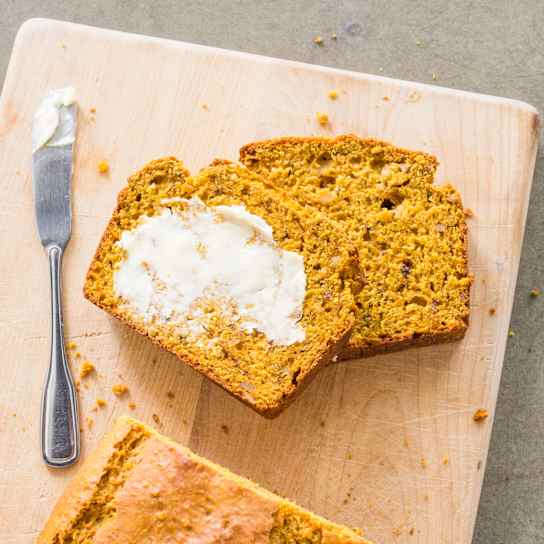 Pumpkin Bread (Reduced Sugar)
