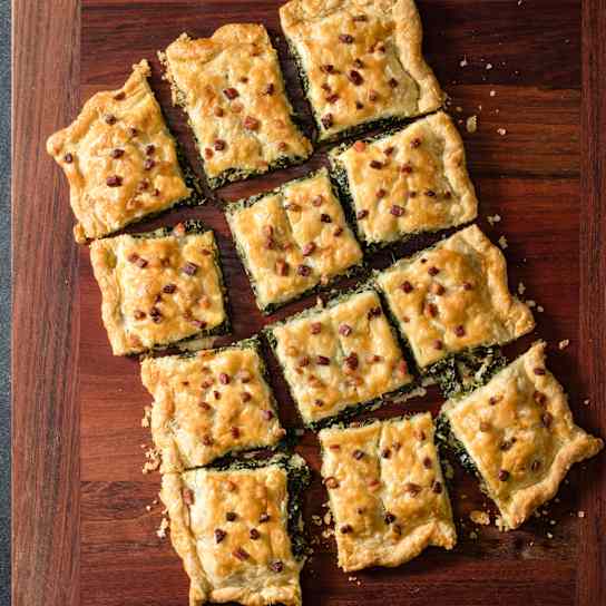 Erbazzone (Swiss Chard Pie)