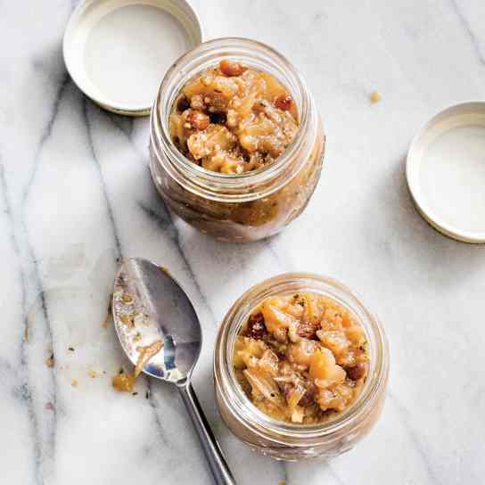 Apple-Shallot Chutney