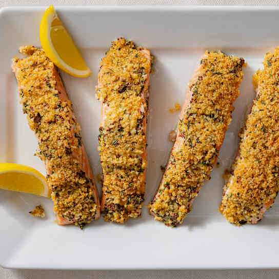 Herb-Crusted Salmon