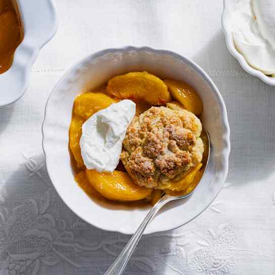Fresh Peach Cobbler