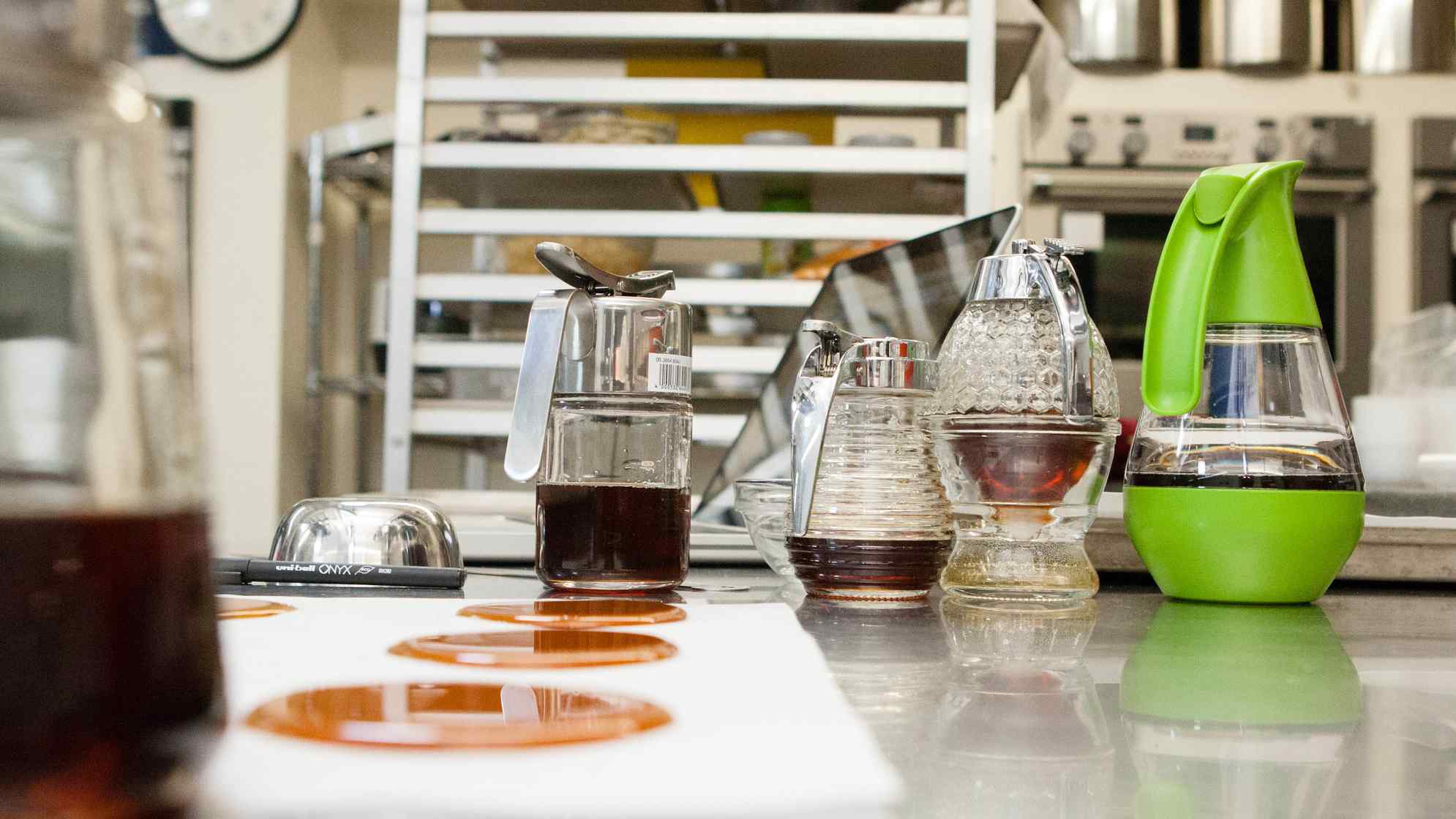 Testing Syrup Dispensers Cook's Illustrated