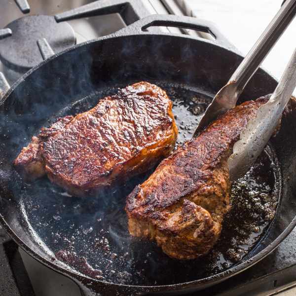 Perfect Cast Iron Steak