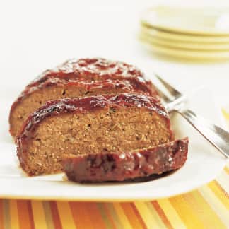 Meat Loaf with Brown Sugar-Ketchup Glaze - Loaf Pan Variation