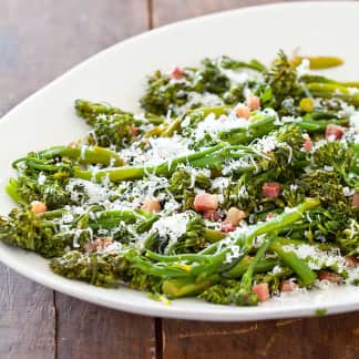Broccolini with Pancetta and Parmesan