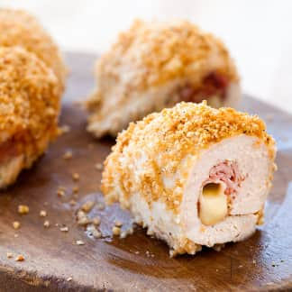 Chicken Cordon Bleu for Two