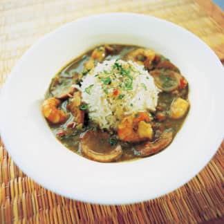Shrimp and Sausage Gumbo with Filé