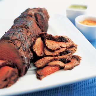 Grill-Roasted Beef Tenderloin for a Crowd on a Gas Grill