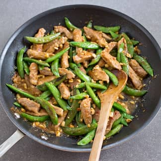 Pork and Sugar Snap Pea Stir-Fry