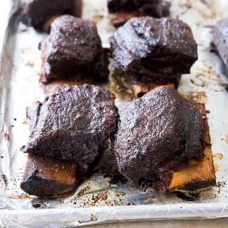 Indoor Barbecue Beef Short Ribs