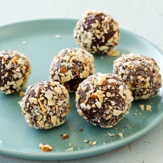 Chocolate-Almond Truffles