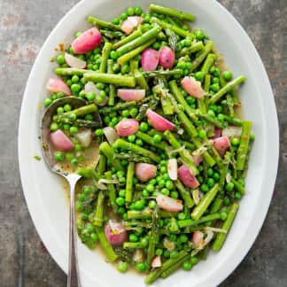 Braised Spring Vegetables