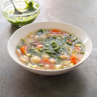 Provençal Vegetable Soup (Soupe au Pistou)