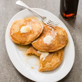 100 Percent Whole-Wheat Pancakes