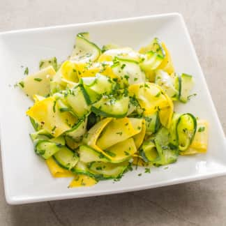 Sautéed Summer Squash with Parsley and Garlic