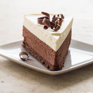 Triple-Chocolate Mousse Cake