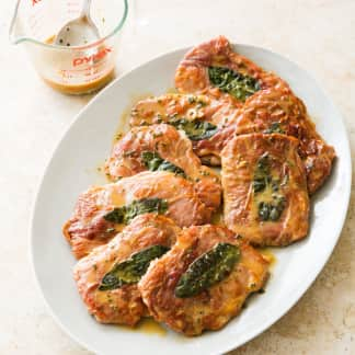 Pork Saltimbocca