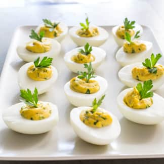 Curry Deviled Eggs