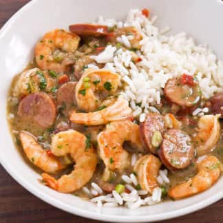 Creole-Style Shrimp and Sausage Gumbo