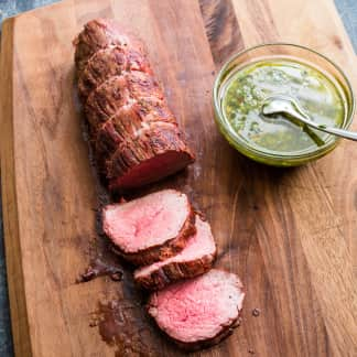 Grill-Roasted Beef Tenderloin