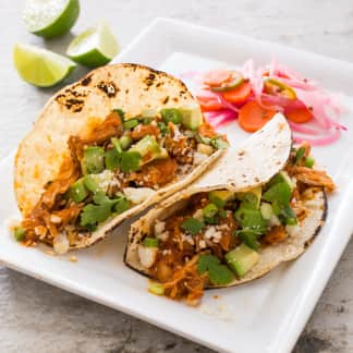 Shredded Chicken Tacos (Tinga de Pollo)