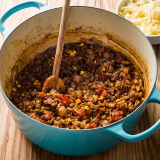 Sweet-and-Spicy Beef Chili