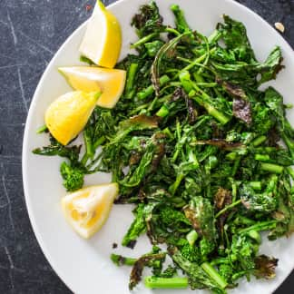 Broiled Broccoli Rabe