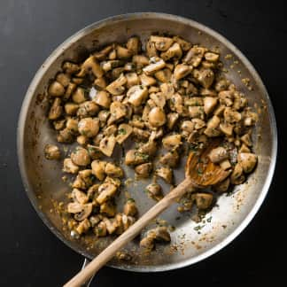 Braised Mushrooms