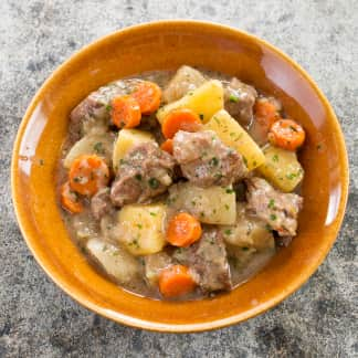 Irish Stew with Carrots and Turnips