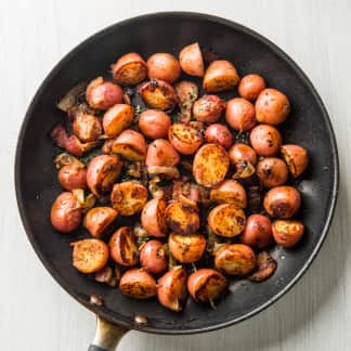 Bacon-Braised Red Potatoes