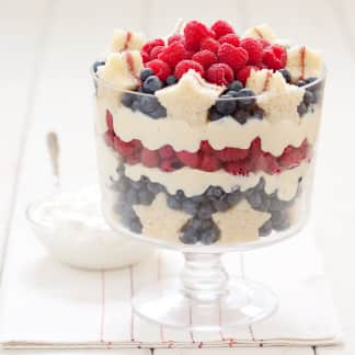 Stars and Stripes Berry Trifle