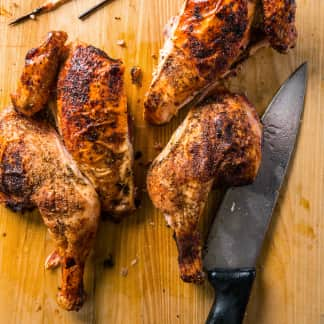 Easy Grill-Roasted Butterflied Chicken