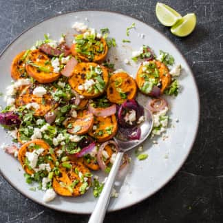 Grilled Sweet Potato Salad