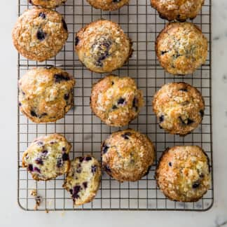 Mackinac Lemon-Blueberry Muffins