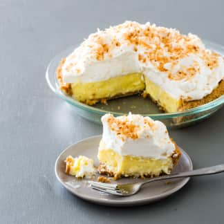 Coconut Cream Pie with Nilla Wafer Crust